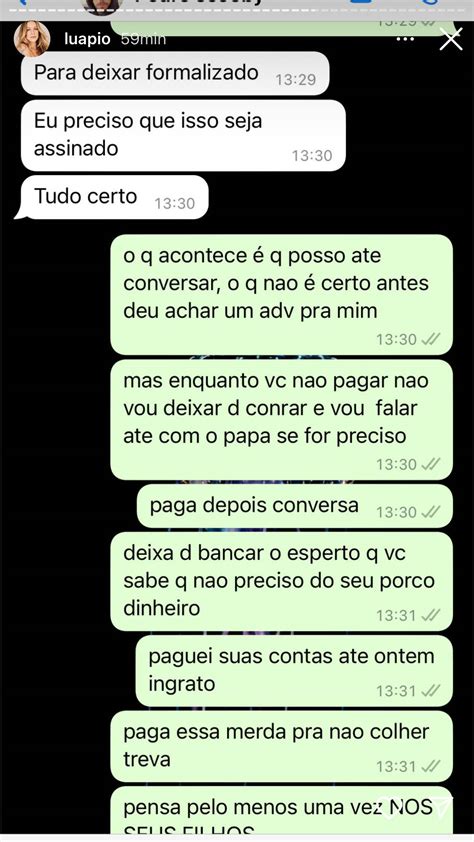 Luana Piovani Exp E Prints De Conversa O Ex Marido Pedro Scooby