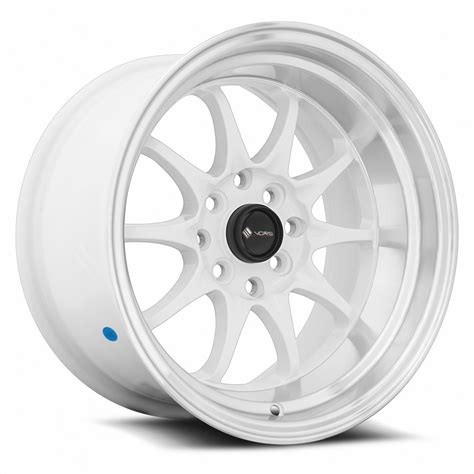 Vors Tr White Machine Lip Wheel X Size X X Bolt Pattern