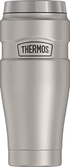 Thermos Stainless Steel King 16 Ounce Travel Tumbler Stainless Steel Amazonca Home