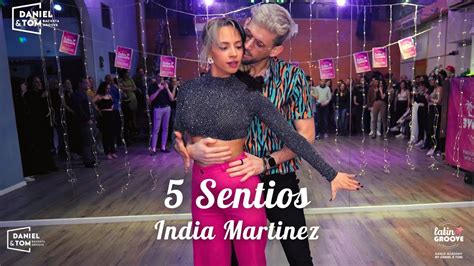 Sentios India Martinez Andy Rivera Daniel Y Tom Bachata Dancing