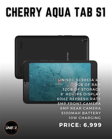 cherry aqua tab   good  hybrid learning