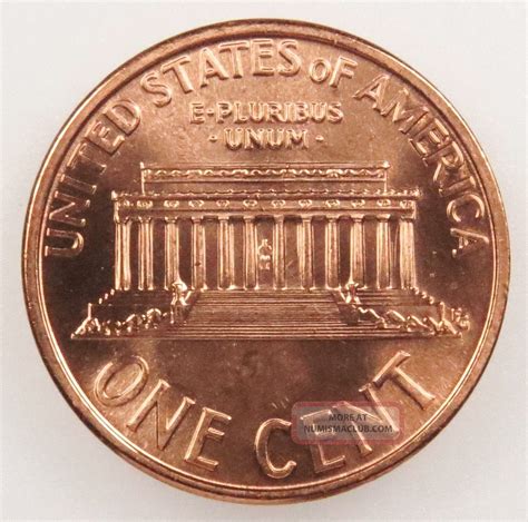 Uncirculated Lincoln Memorial Cent Penny B