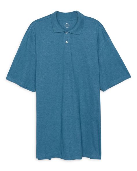 Riachuelo Camisa Polo Masculina Plus Size B Sica Malha Azul C U