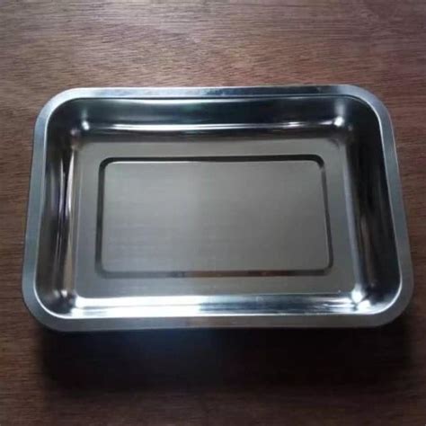 Nampan Stainless Kotak Baki Stainless Ukuran X X Cm Nampan Saji