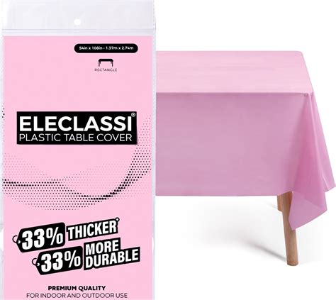 Amazon Black Pack Premium Disposable Plastic Tablecloth X