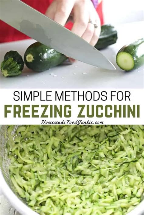 Freezing Zucchini Complete Guide To The Blanching Method Homemade