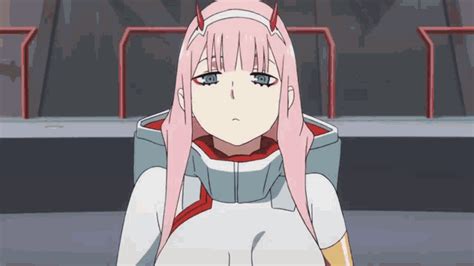 Zerotwo Darling In The Franxx  Zerotwo Darlinginthefranxx Shrug Discover And Share S