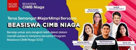 Beasiswa Cimb Niaga Agustus Oktober Syarat Cara Dan Jadwal