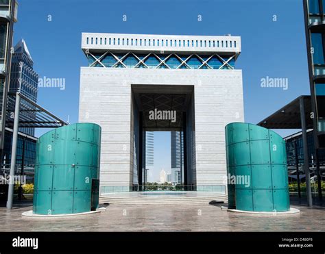 The Gate Building In Difc Or Dubai International Financial Center In