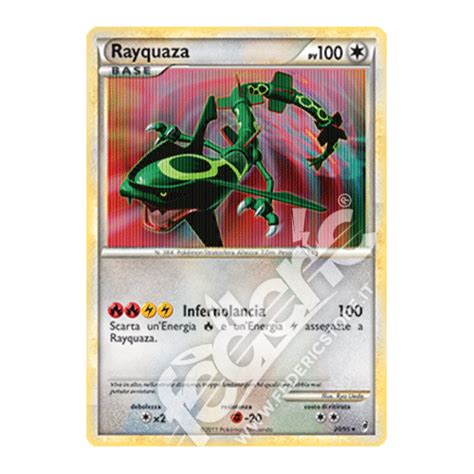 Rayquaza Holo It Mint Federicstore