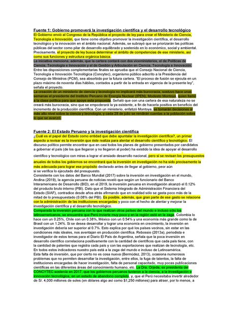 ESQUEMA Consideras Que El Gobierno Apoya Lo Suficiente En El Desarrollo