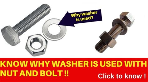 Washer Nut Bolt Diagram