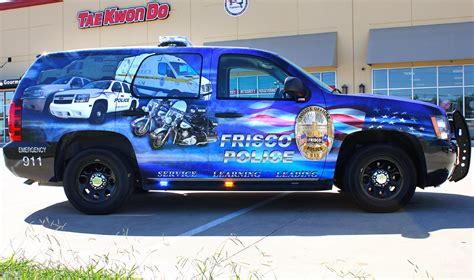 Police Car Graphics Wraps - Zilla Wraps