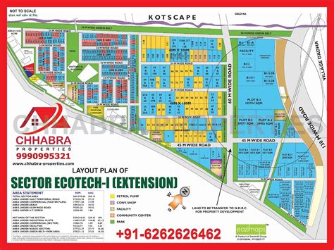 Chhabra Properties Alpha Greater Noida Map Layout Plan