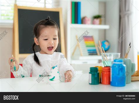 Asian Kindergarten Image And Photo Free Trial Bigstock