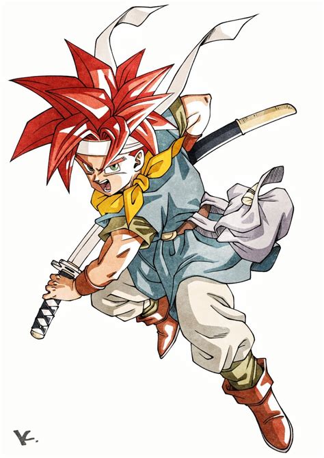 Crono Chrono Trigger Drawn By Kakeru Dbskakeru Danbooru