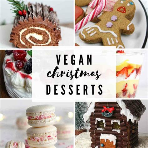 36 Vegan Christmas Desserts Bakedbyclo Vegan Dessert Blog