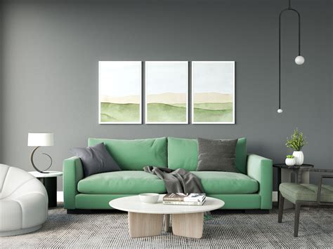 What Color Wall Go With Green Sofa Roomdsign