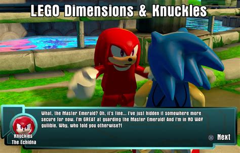 LEGO Dimensions & Knuckles | & Knuckles | Know Your Meme