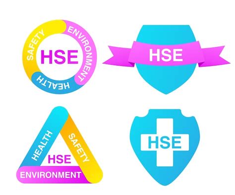 Premium Vector Hse Health Safety Environment Standard Safety