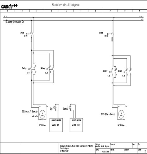 (a) Electrical circuit design (control circuit), (b) Electrical circuit ...