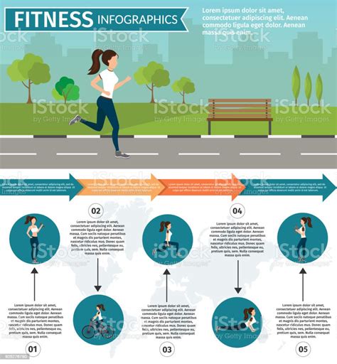 Healthy Lifestyle Horizontal Banner Vector Big Set And Fitness Sports