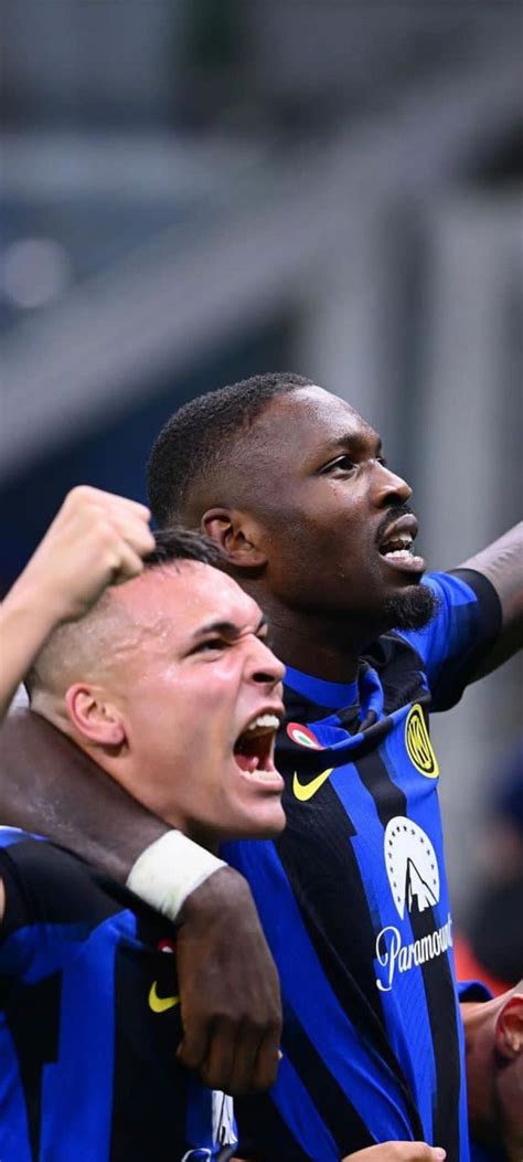 Thuram Lautaro Inter Foto Di Calcio Romelu Lukaku Calcio