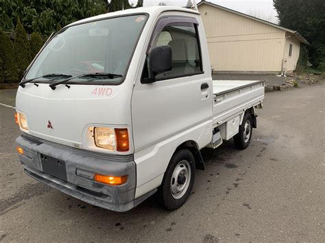 Northwest Mini Trucks Used White Mitsubishi Minicab For Sale In