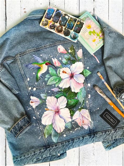 Hand Painted Denim Jacket Painted Jeans Denim Paint Painted Shoes