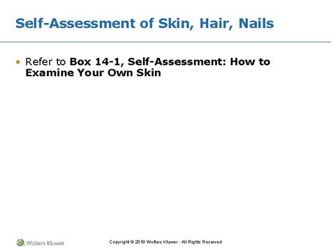 Chapter 14 Assessing Skin Hair And Nails Structure