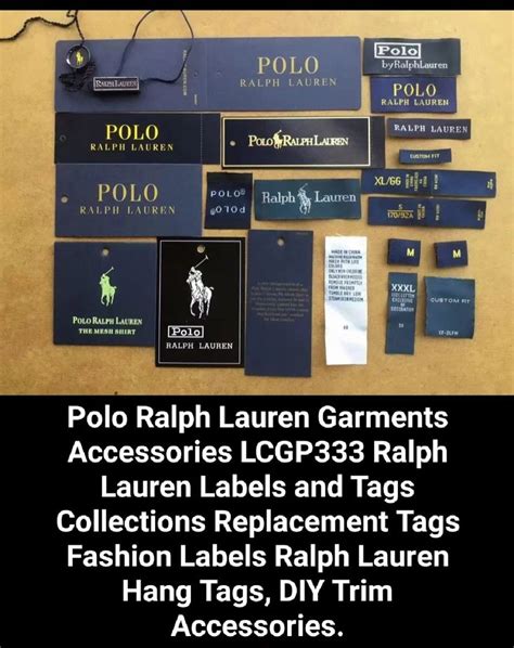 Polo Ralph Lauren Fashion Accessories Lcgp333 Ralph Lauren Labels And Tags Collections