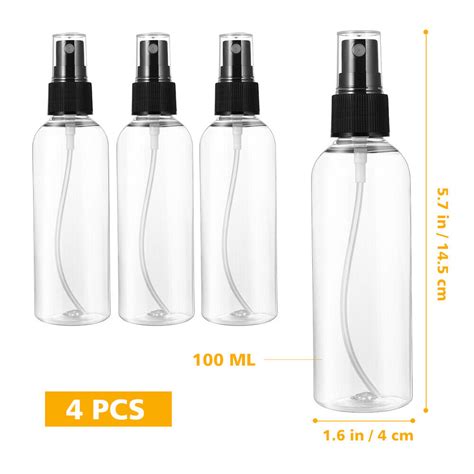 Pcs Clear Spray Flaschen Ml F R Reisen Camping Ebay