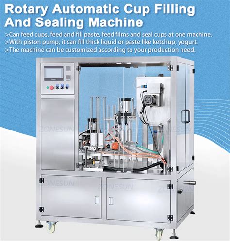 Automatic Dipping Sauce Cup Filling And Sealing Machine