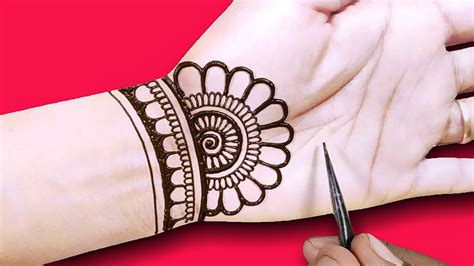 Front Hand Mehndi Design Easy Beautiful And Stylish Arabic Mehndi होली