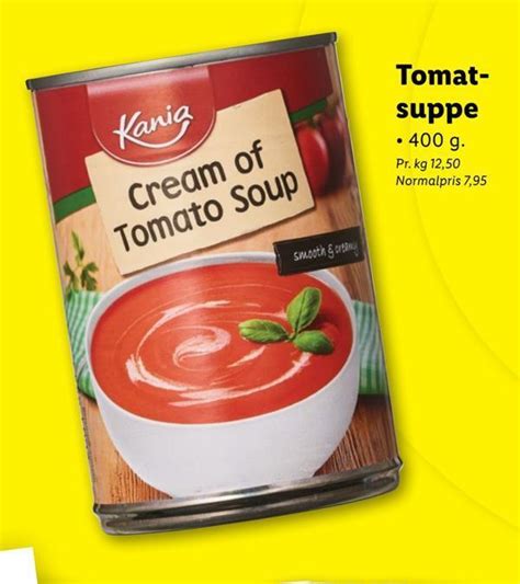 Tomat Suppe Tilbud Hos Lidl