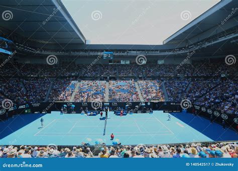 Rod Laver Arena During 2019 Australian Open Match At Australian Tennis