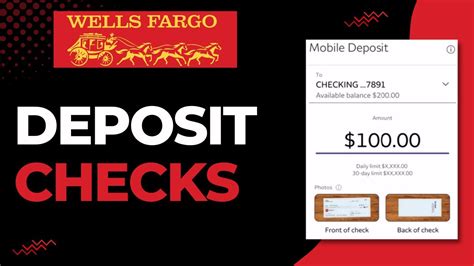 How To Deposit Checks On Wells Fargo 2023 YouTube