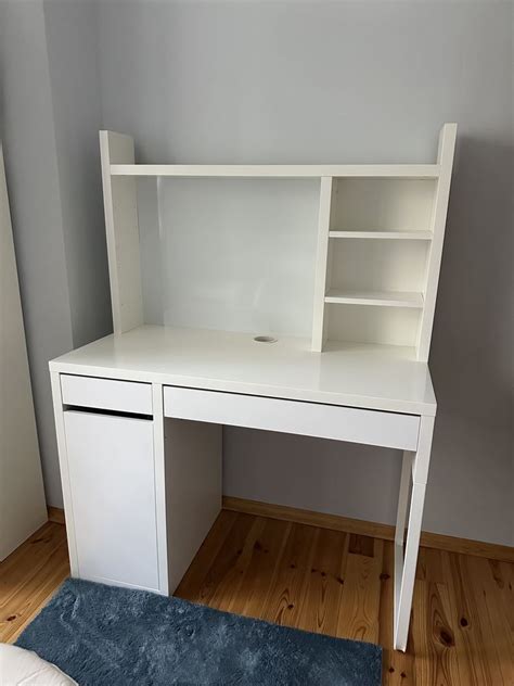 IKEA biurko z nadstawką MICKE Ostrołęka OLX pl