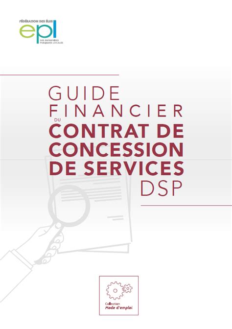 Guide financier du contrat de concession de service DSP Fédération