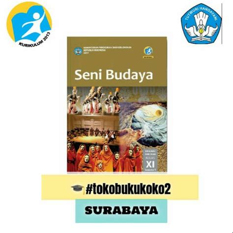 Jual Buku Paket Seni Budaya Kelas Semester Sma K Revisi