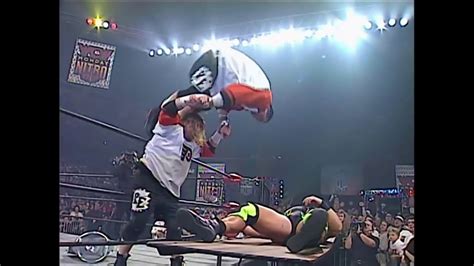 Public Enemy Get Huge Pop In Ecw Country And Put Robbie Rage Through 2