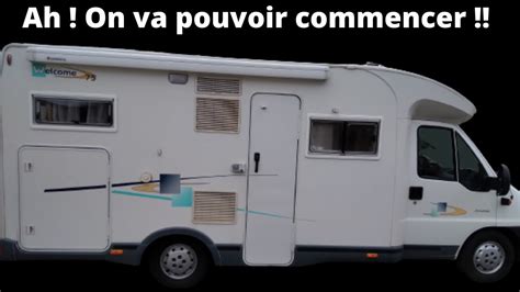 Pr Sentation Camping Car Avant D Part Youtube