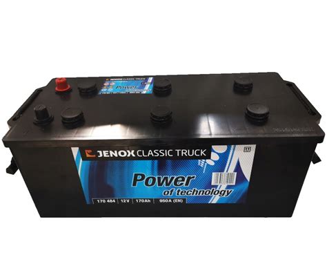 Akumulator Jenox Classic 12v 170ah 950a Tir Samochody CiĘŻarowe Autobus R170484k Za 650 Zł Z