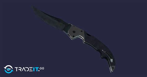 Falchion Knife Blue Steel Tradeit