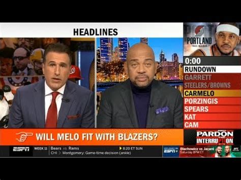 ESPN Pardon The Interruption Michael Wilbon Reacts Garrett Vs