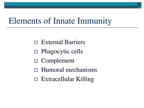 Ppt Innate Immunity Powerpoint Presentation Free Download Id 4604038