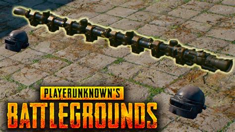 НАШЛИ 50Х ПРИЦЕЛ В PLAYERUNKNOWN'S BATTLEGROUNDS ! - YouTube