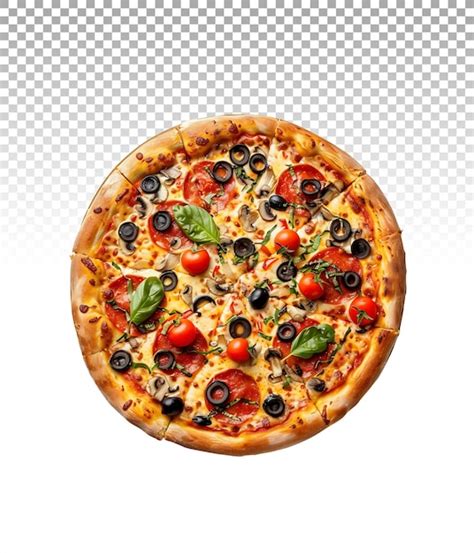 Premium Psd Pizza Isolated Transparent Background