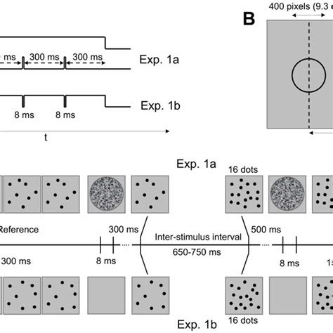 Stimuli And Experimental Procedure Of Experiment 1 A Temporal