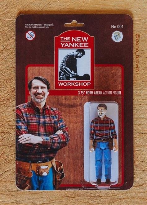 Norm Abram The New Yankee Workshop Custom Figure Action Figures